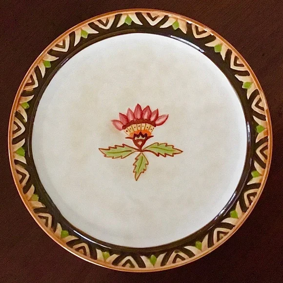 2 New Fitz and Floyd ‘Global Market’ 6.5” Party Plates - Picture 4 of 11